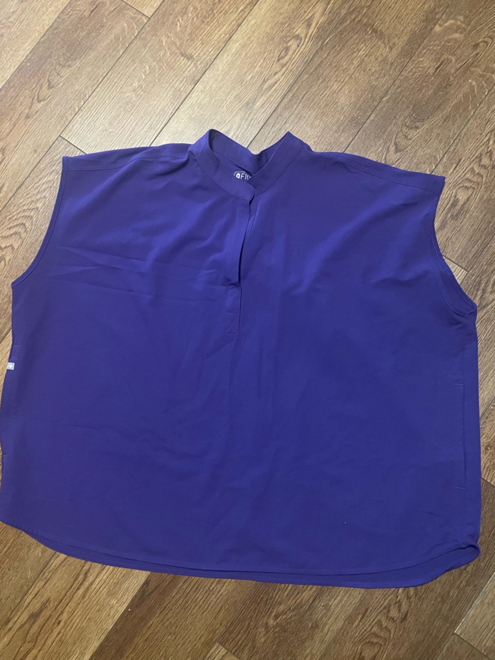 Figs Purple Rafaela Technical Scrub Top 5X